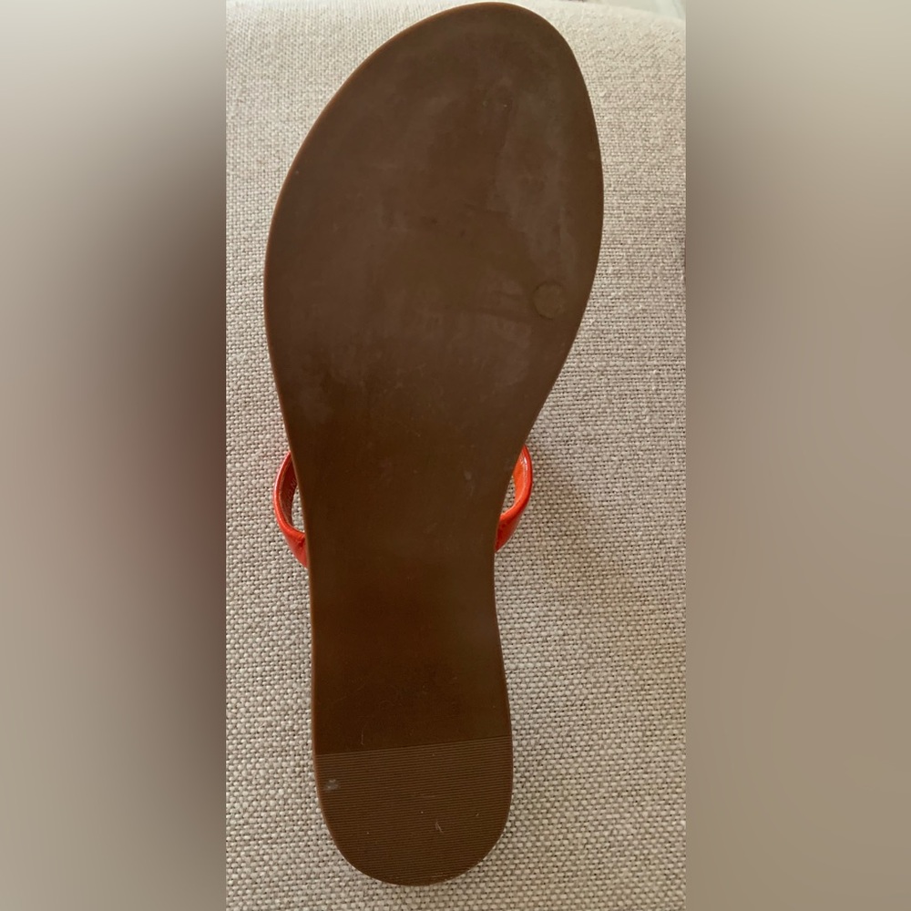 Tory Burch Reddish Orange Sandals - Picture 5 of 7